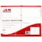 JAM Paper 9.75" x 13" Plastic Elastic Band Closure Expansion Envelopes, 12ct.